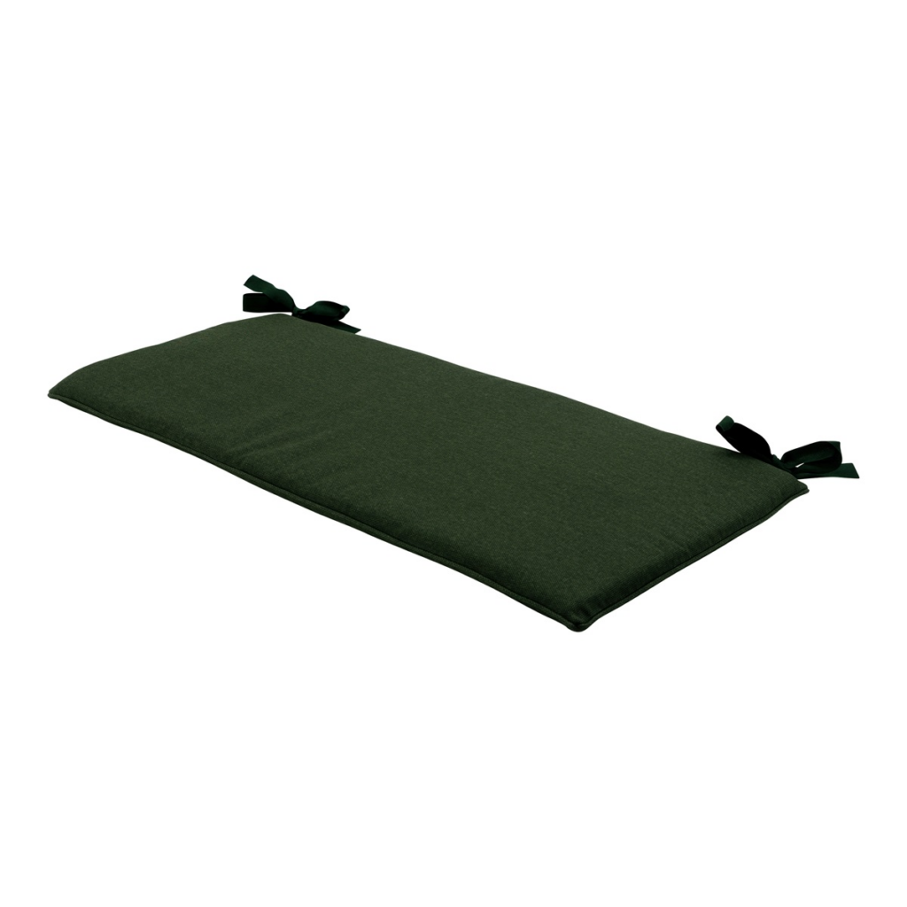 Bench cushion ca.(180)170x48cm Green canvas eco+