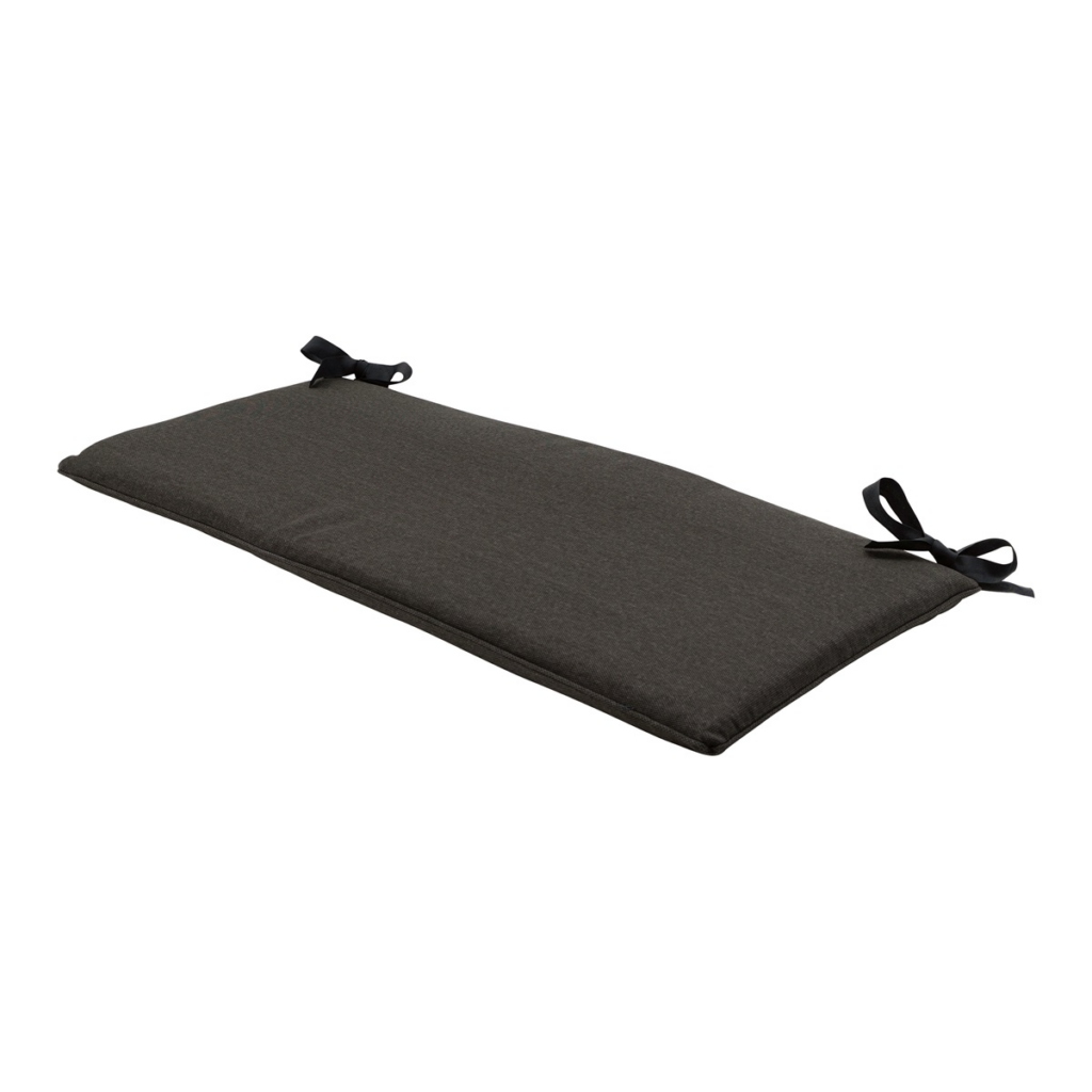 Bench cushion ca.(180)170x48cm Grey canvas eco+
