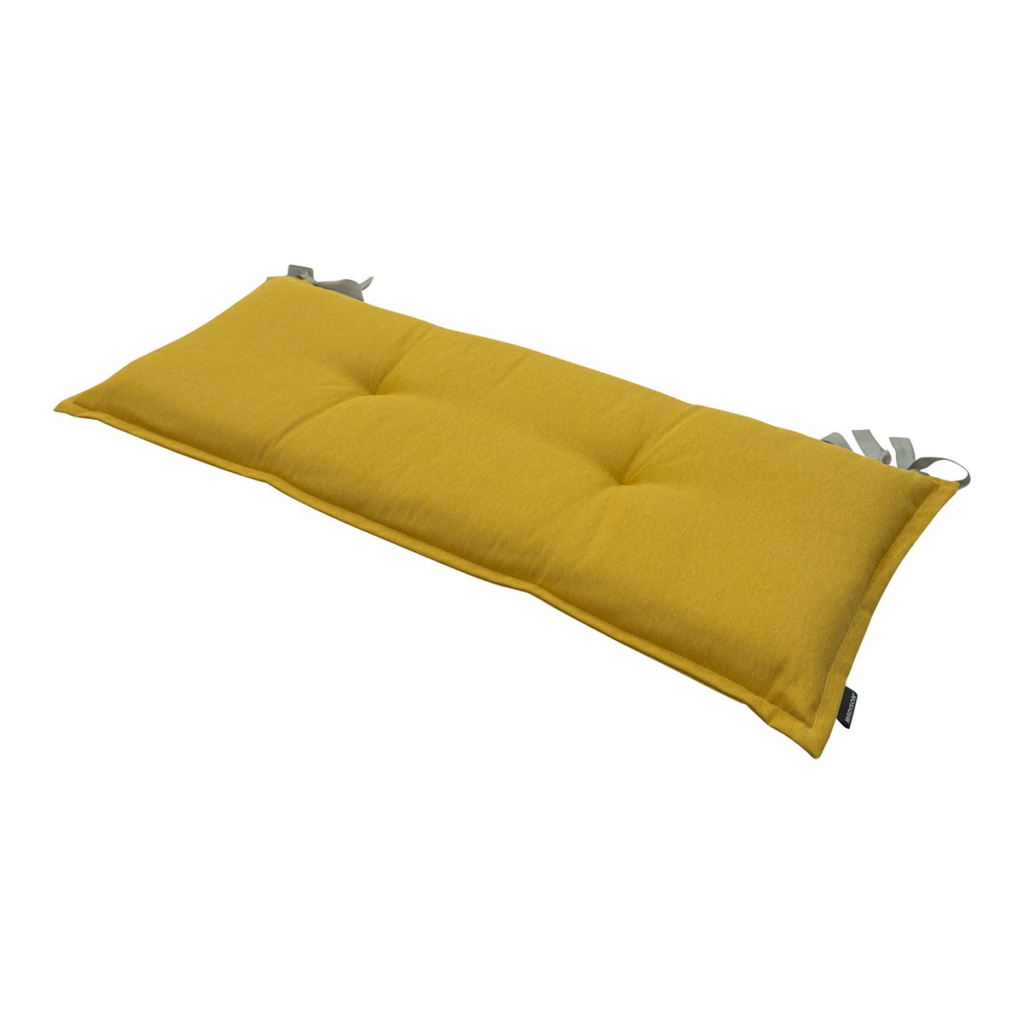 Bench cushion ca.120x48cm Panama mustard