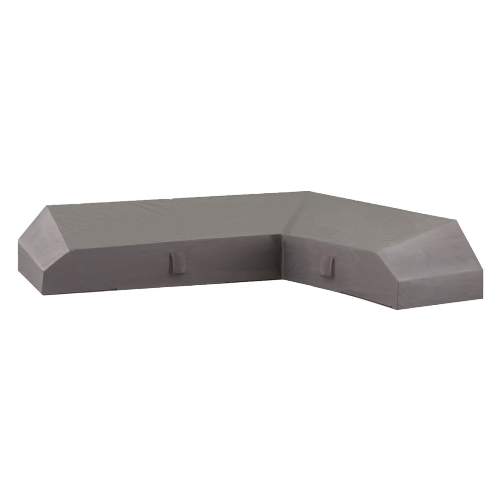 Lounge L-shape L 325&255x90x70/30 Grey – WR 160gr. grade 6