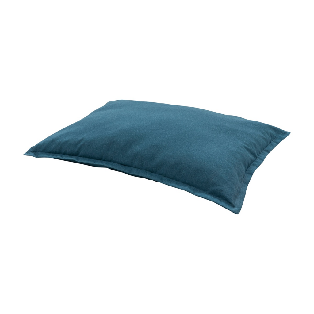 Dog bed comfort ca.100x70x10cm Panama sea blue