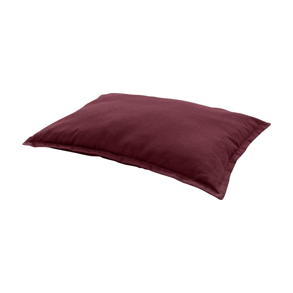 Dog bed comfort ca.100x70x10cm Panama bordeaux
