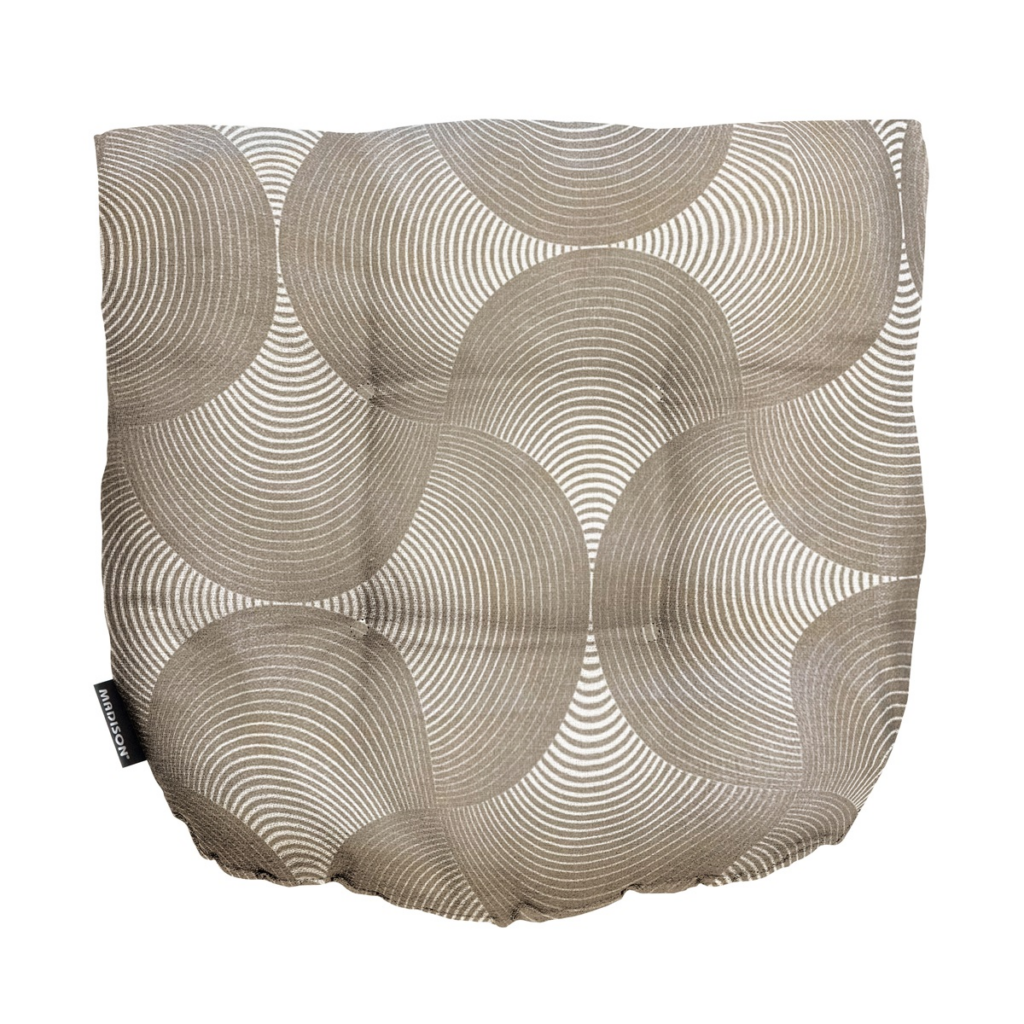 Wicker Flex ca.46x46cm Outdoor WR Napels rondo taupe