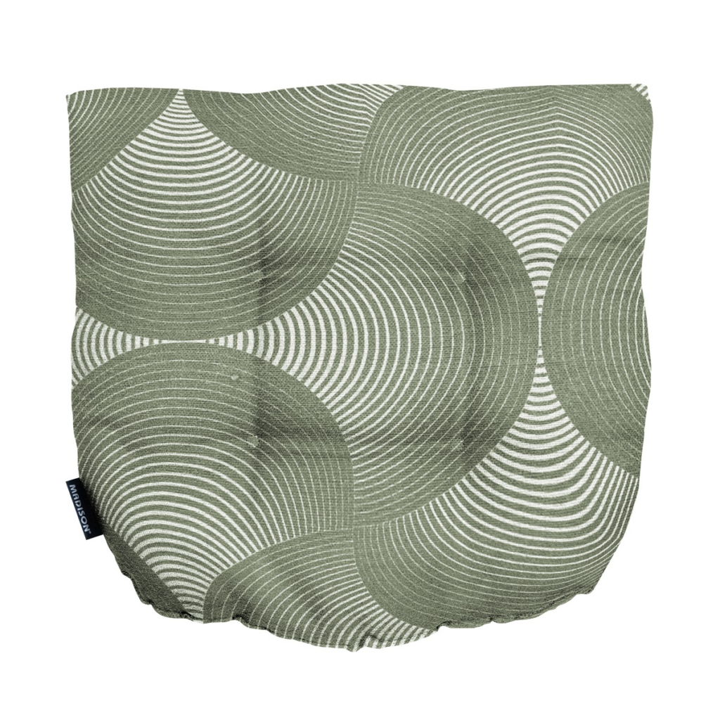 Wicker Flex ca.46x46cm Outdoor WR Napels rondo khaki