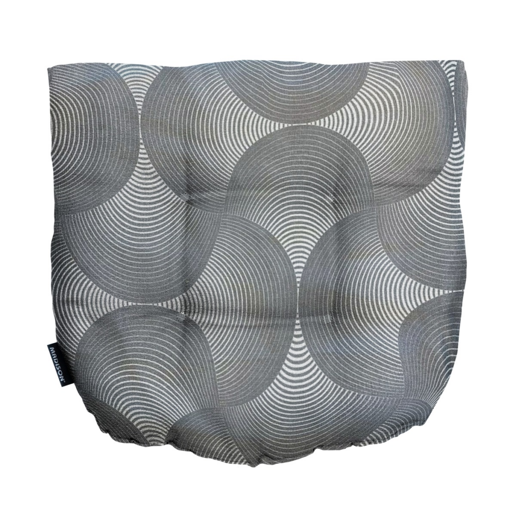 Wicker Flex ca.46x46cm Outdoor WR Napels rondo grey