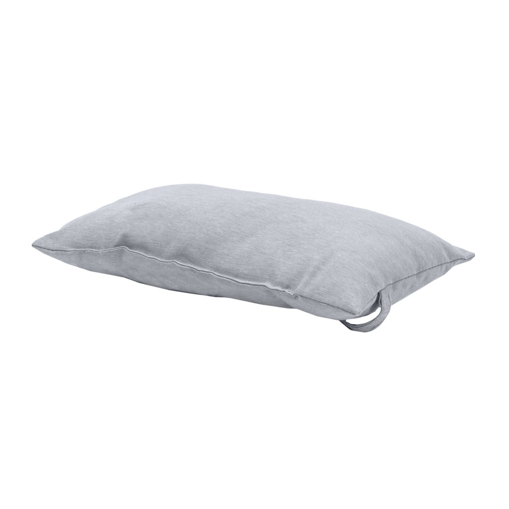 Universal head cushion ca.24x40cm Panama light grey
