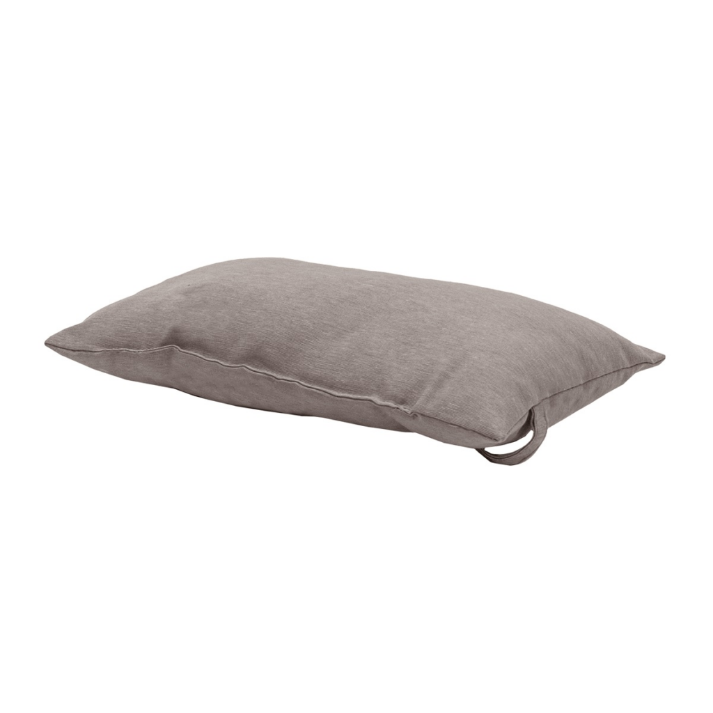 Universal head cushion ca.24x40cm Panama taupe
