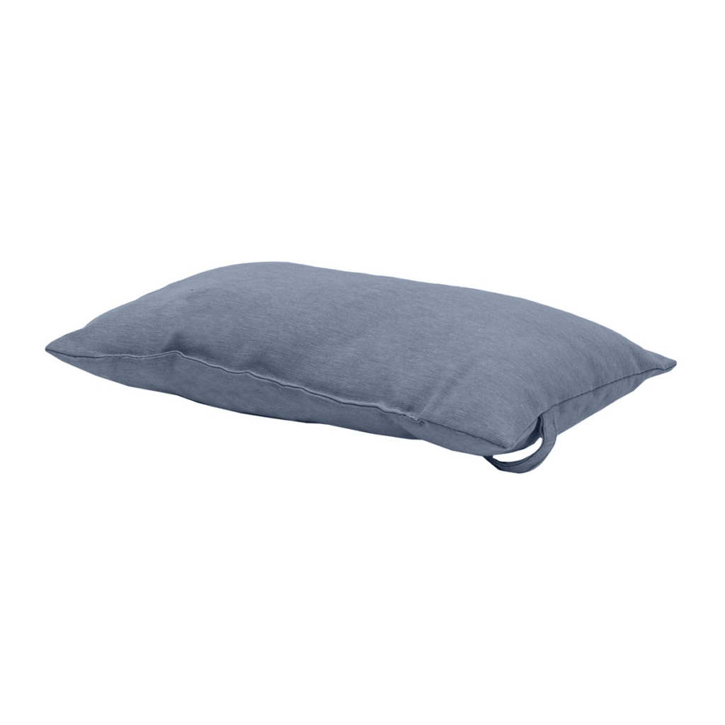 Universal head cushion ca.24x40cm Panama safier blue