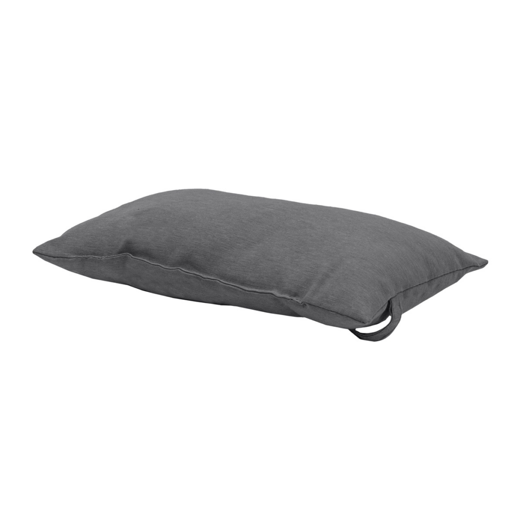 Universal head cushion ca.24x40cm Panama grey