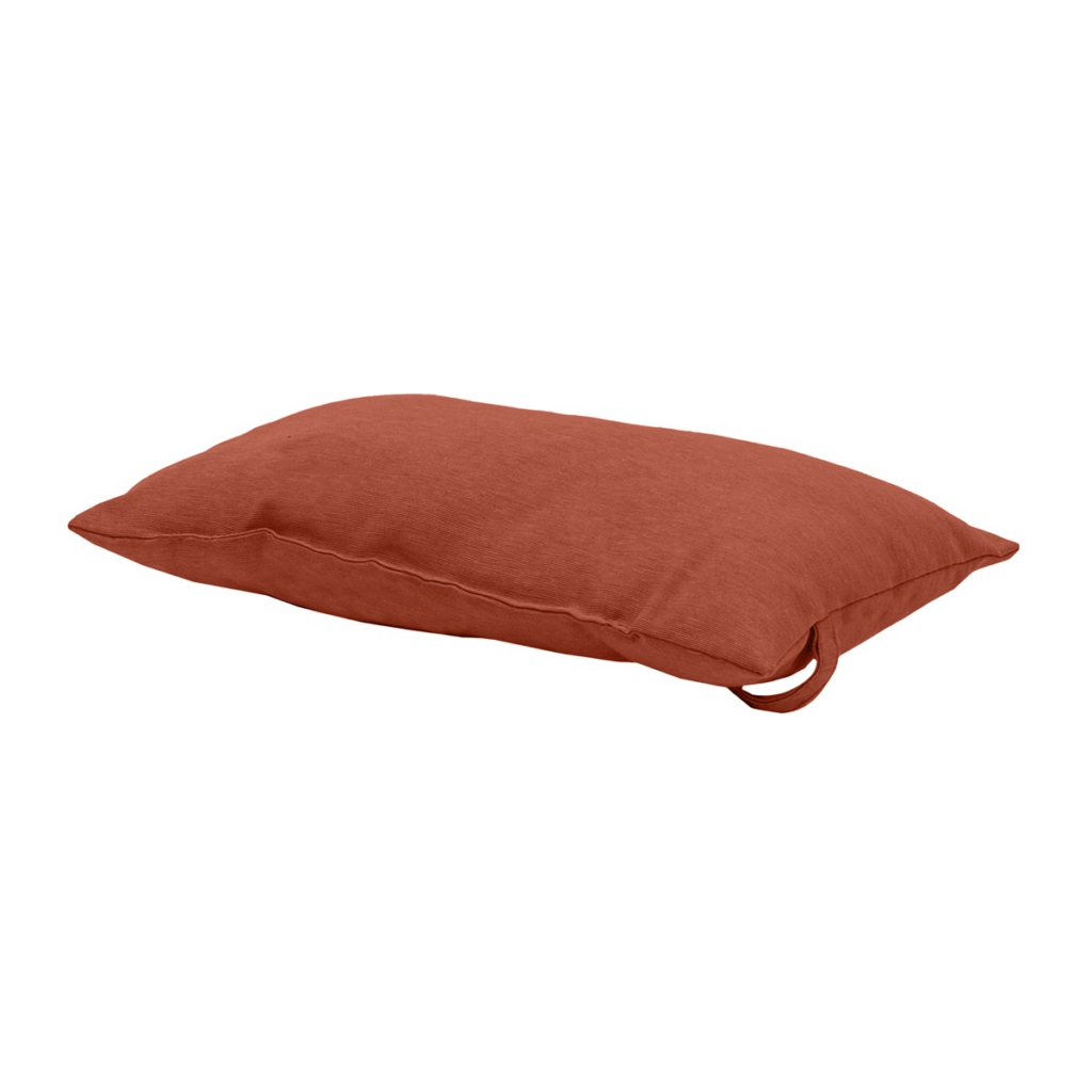 Universal head cushion ca.24x40cm Panama terra
