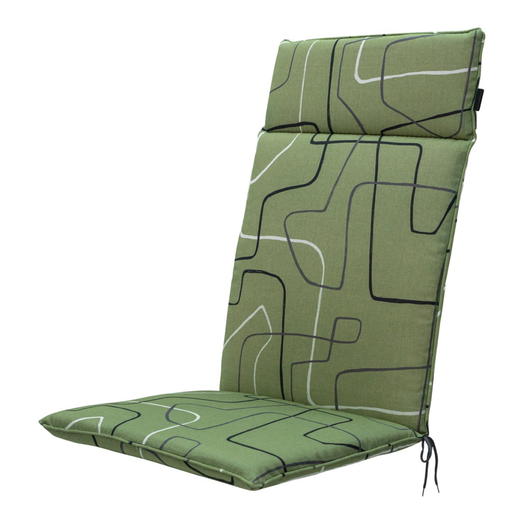 High back universal ca.120x50cm Joah sage