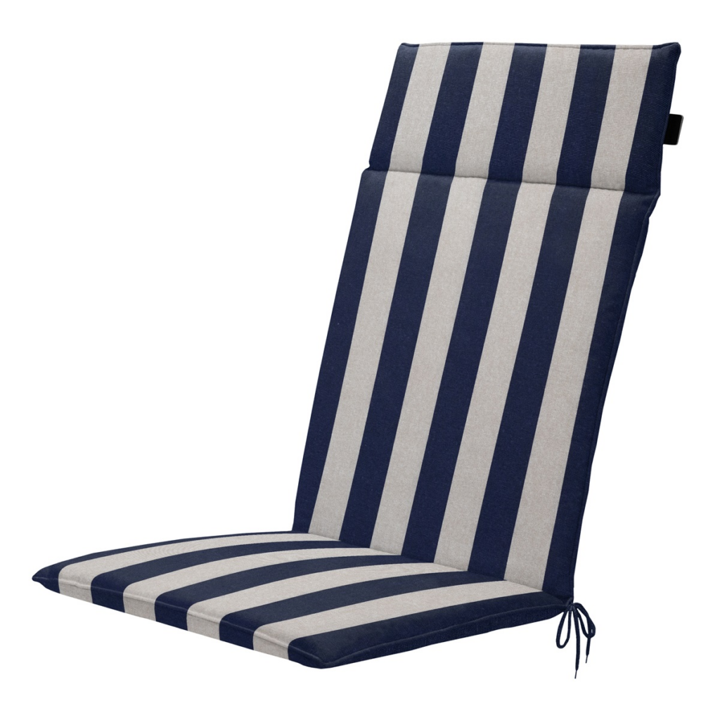 High back universal ca.120x50cm Amora blue