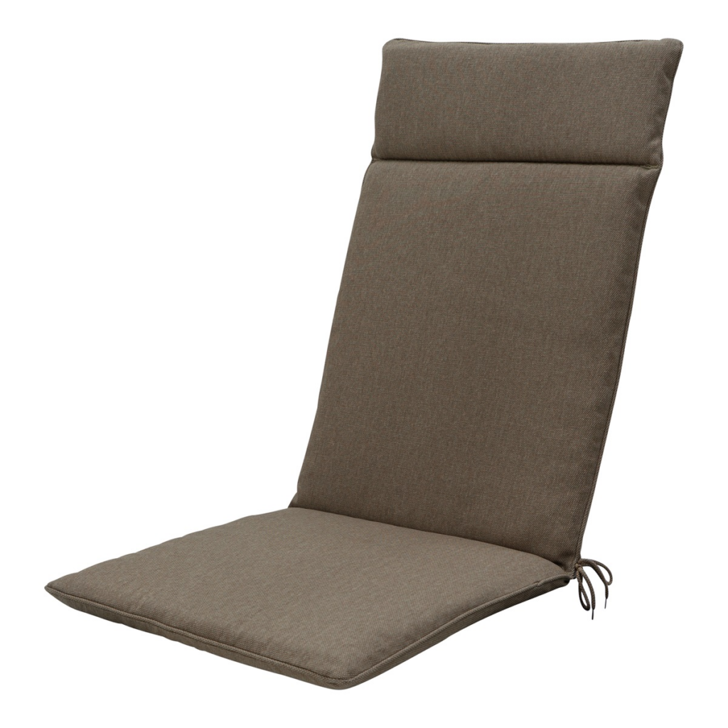 High back universal ca.120x50cm Taupe canvas eco+