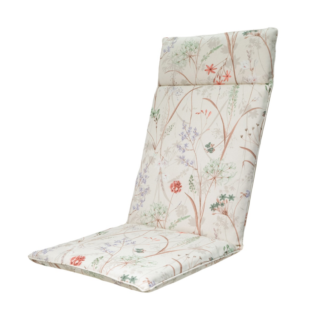 High back universal ca.120x50cm Donna natural canvas eco+