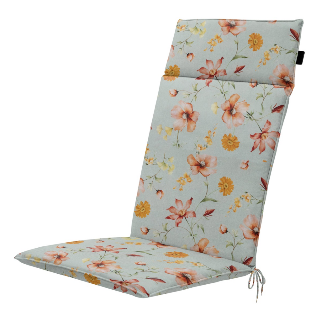 High back universal ca.120x50cm Florina orange