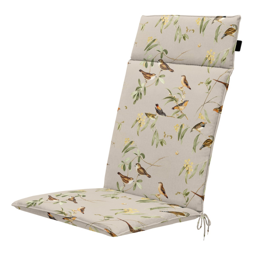 High back universal ca.120x50cm Aria natural