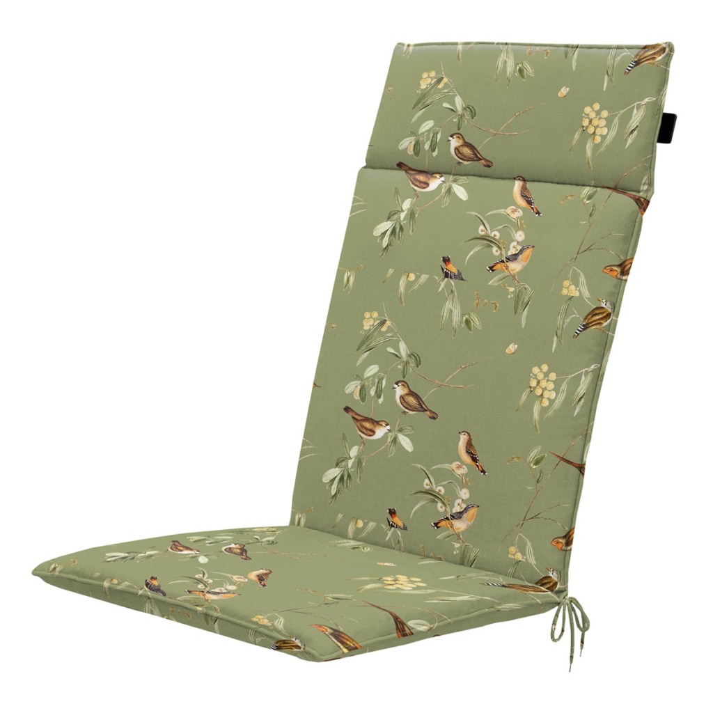 High back universal ca.120x50cm Aria green