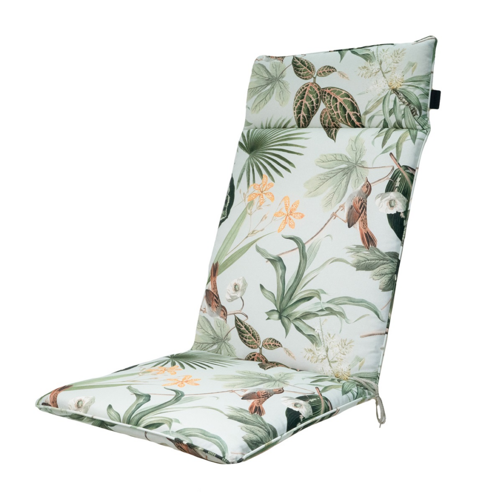 High back universal ca.120x50cm Outdoor+ Grasse green