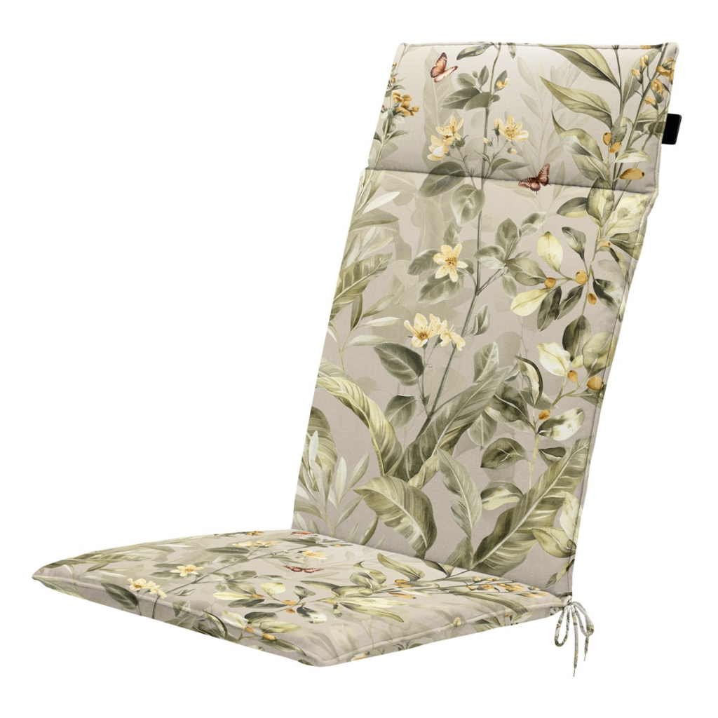 High back universal ca.120x50cm Outdoor+ Elisa natural