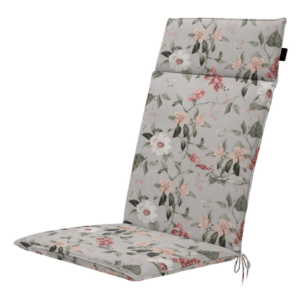 High back universal ca.120x50cm Outdoor+ Julliete grey