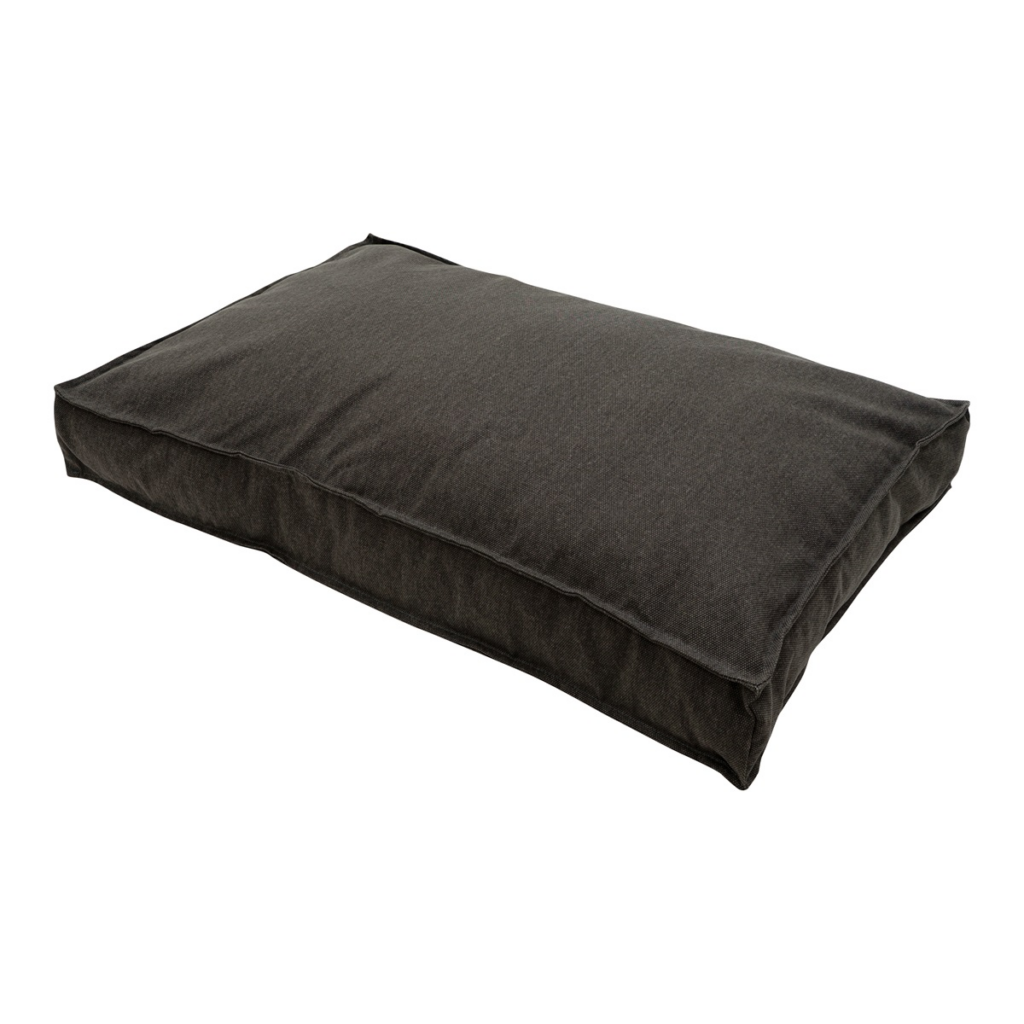 Doglounge luxe ca.100x68x15cm Dark grey canvas eco+