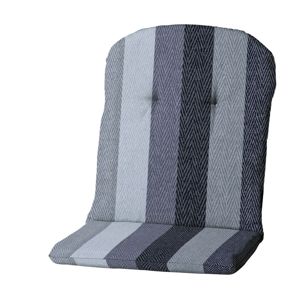 Bucket seat high ca.96x45cm Victoria grey