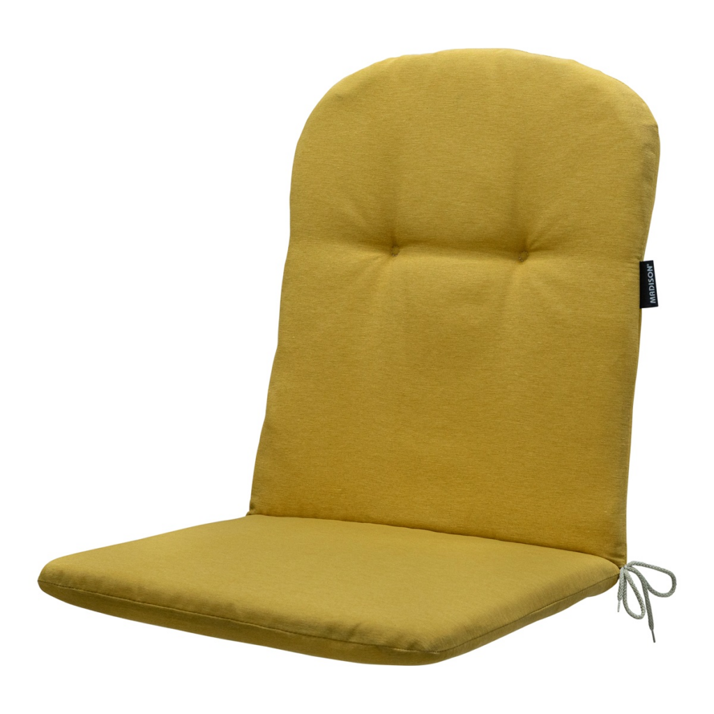 Bucket seat high ca.96x45cm Panama mustard