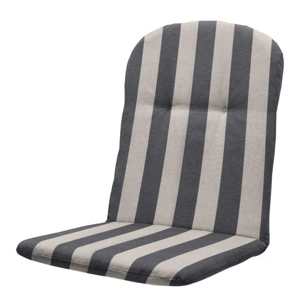 Bucket seat high ca.96x45cm Amora grey