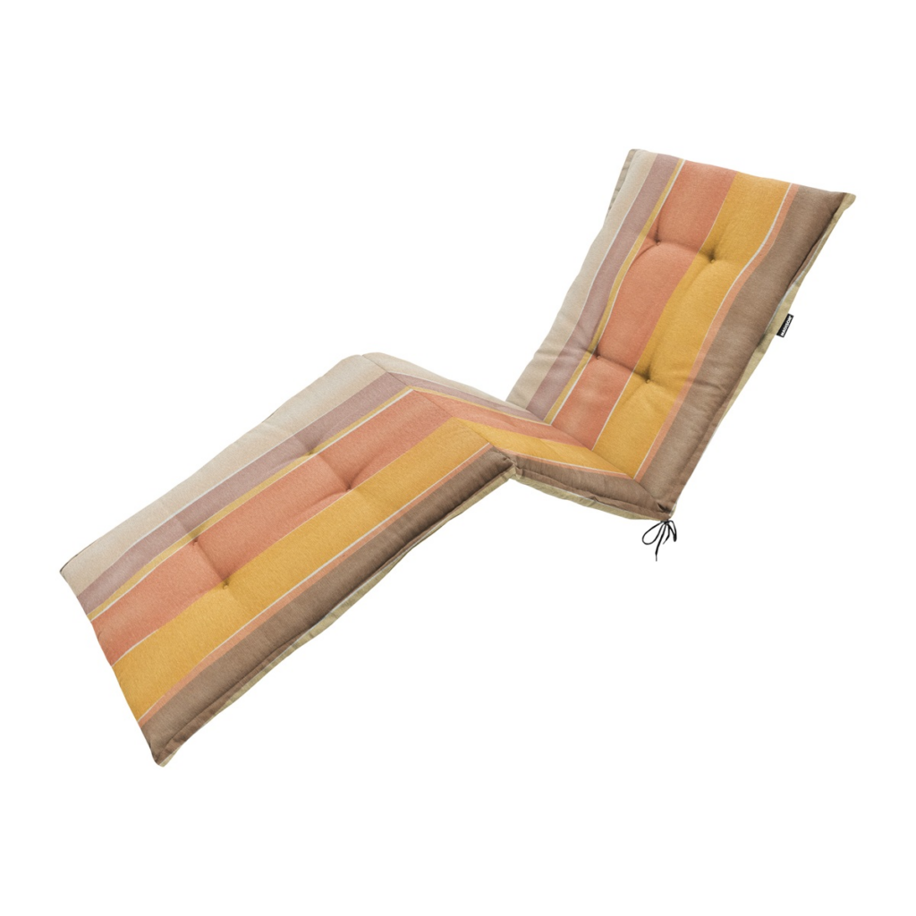 Sunlounger cushion ca.200x65cm Nox mocca