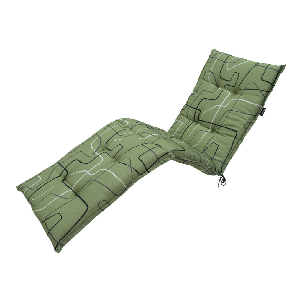 Sunlounger cushion ca.200x65cm Joah sage