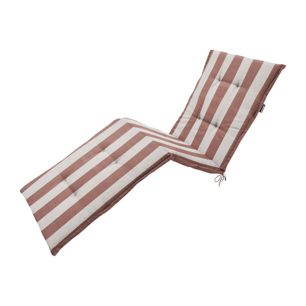 Sunlounger cushion ca.200x65cm Amora mocca