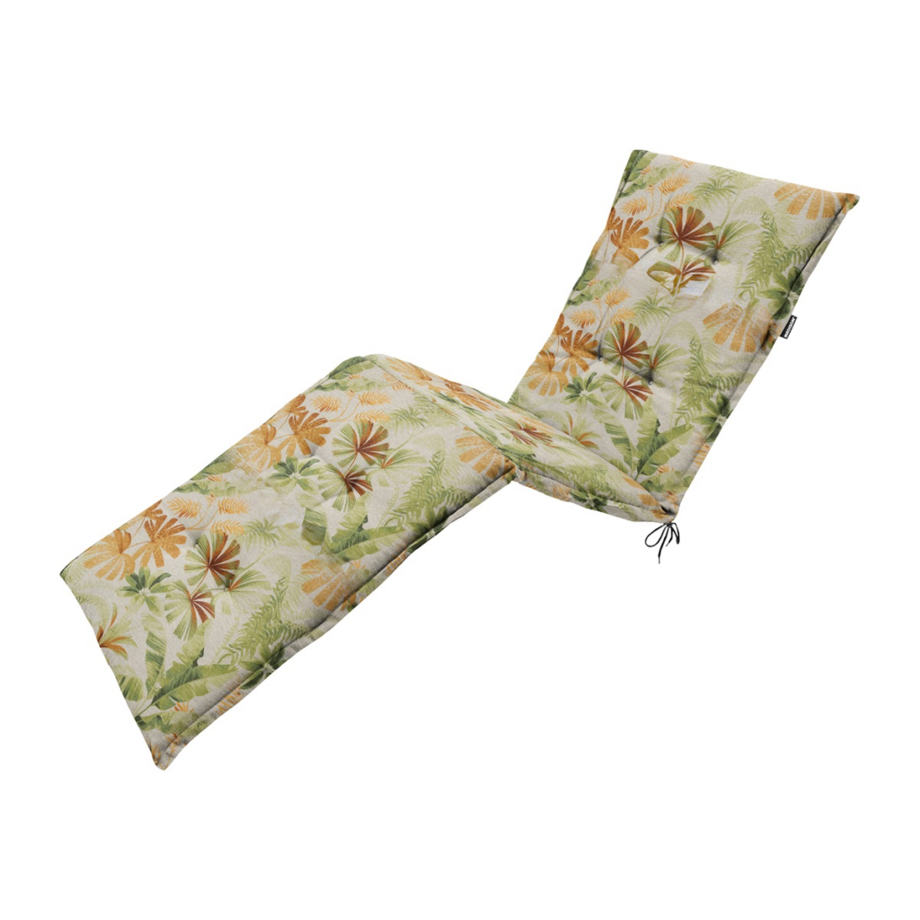 Sunlounger cushion ca.200x65cm Axel mocca