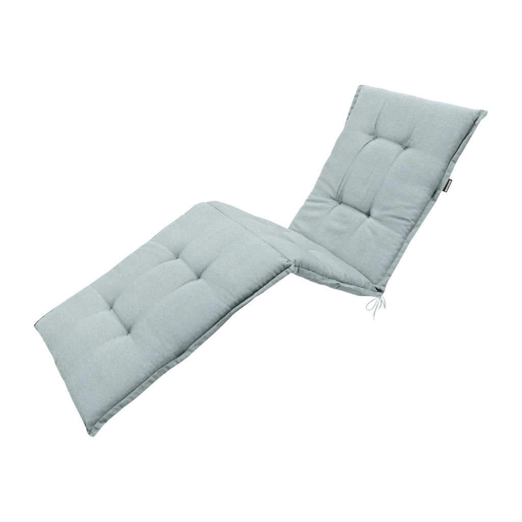 Sunlounger cushion ca.200x65cm Outdoor WR Napels azure