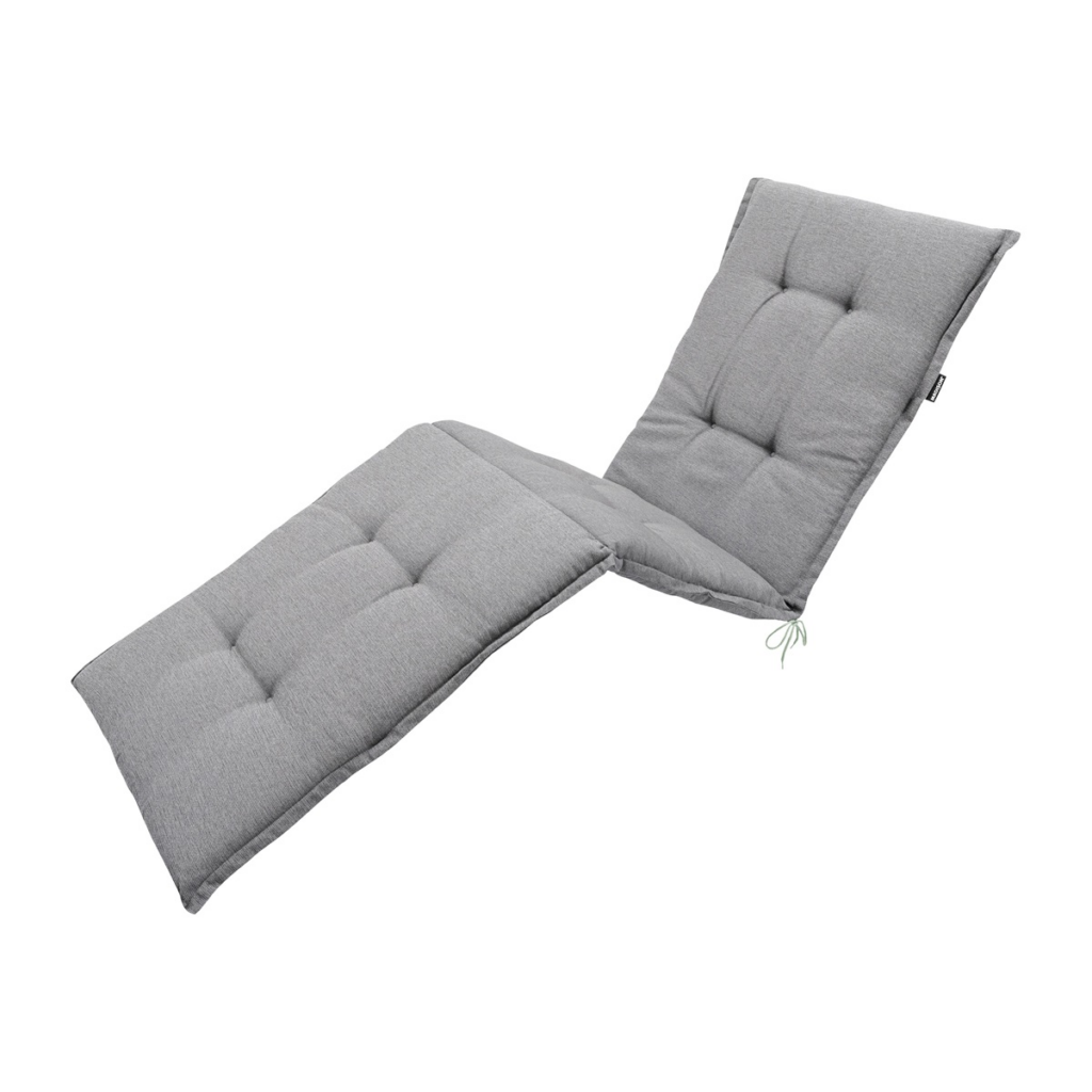 Sunlounger cushion ca.200x65cm Outdoor WR Napels grey