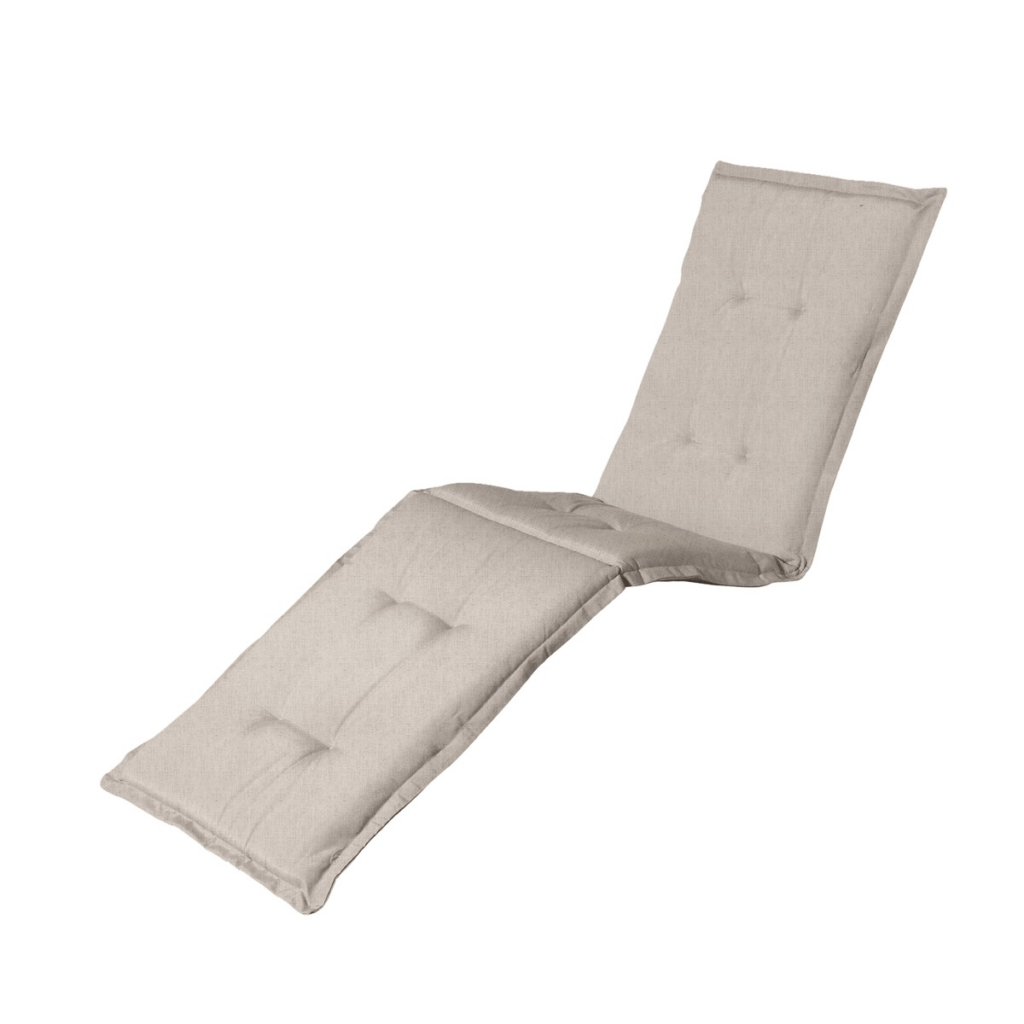 Sunlounger cushion ca.200x65cm Panama blend
