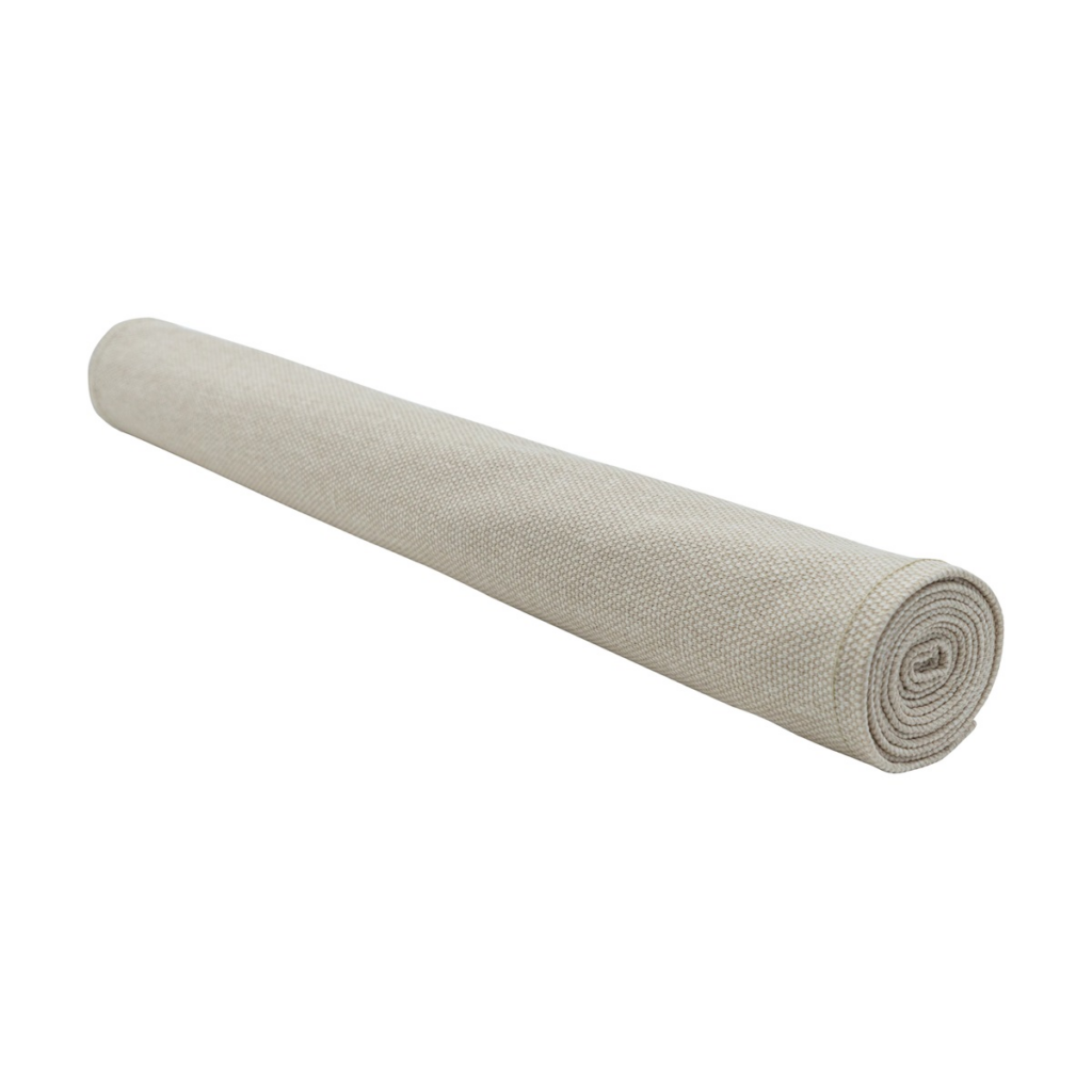 Table runner ca.140x50cm Beige canvas eco+