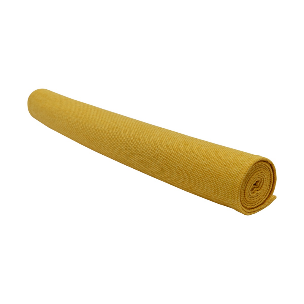 Table runner ca.140x50cm Gold canvas eco+