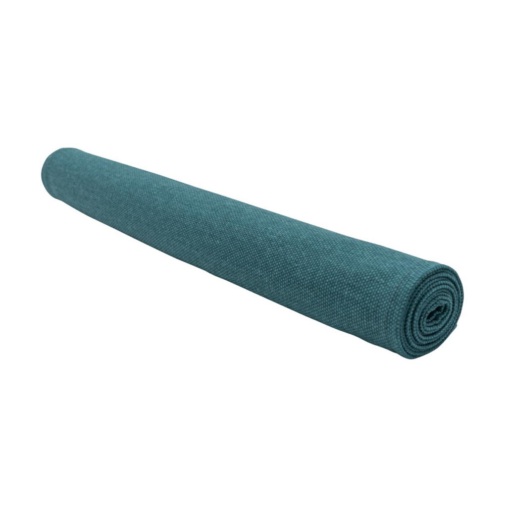 Table runner ca.140x50cm Sea blue canvas eco+