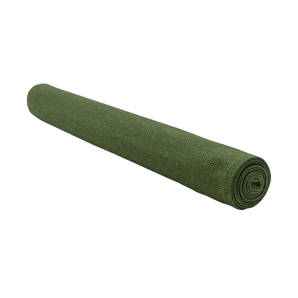 Table runner ca.140x50cm Moss green canvas eco+