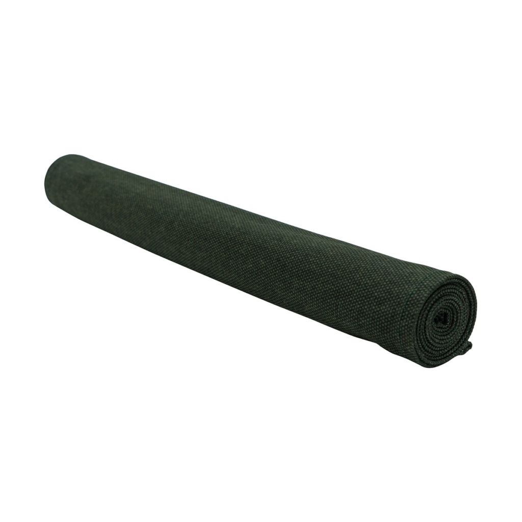 Table runner ca.140x50cm Green canvas eco+