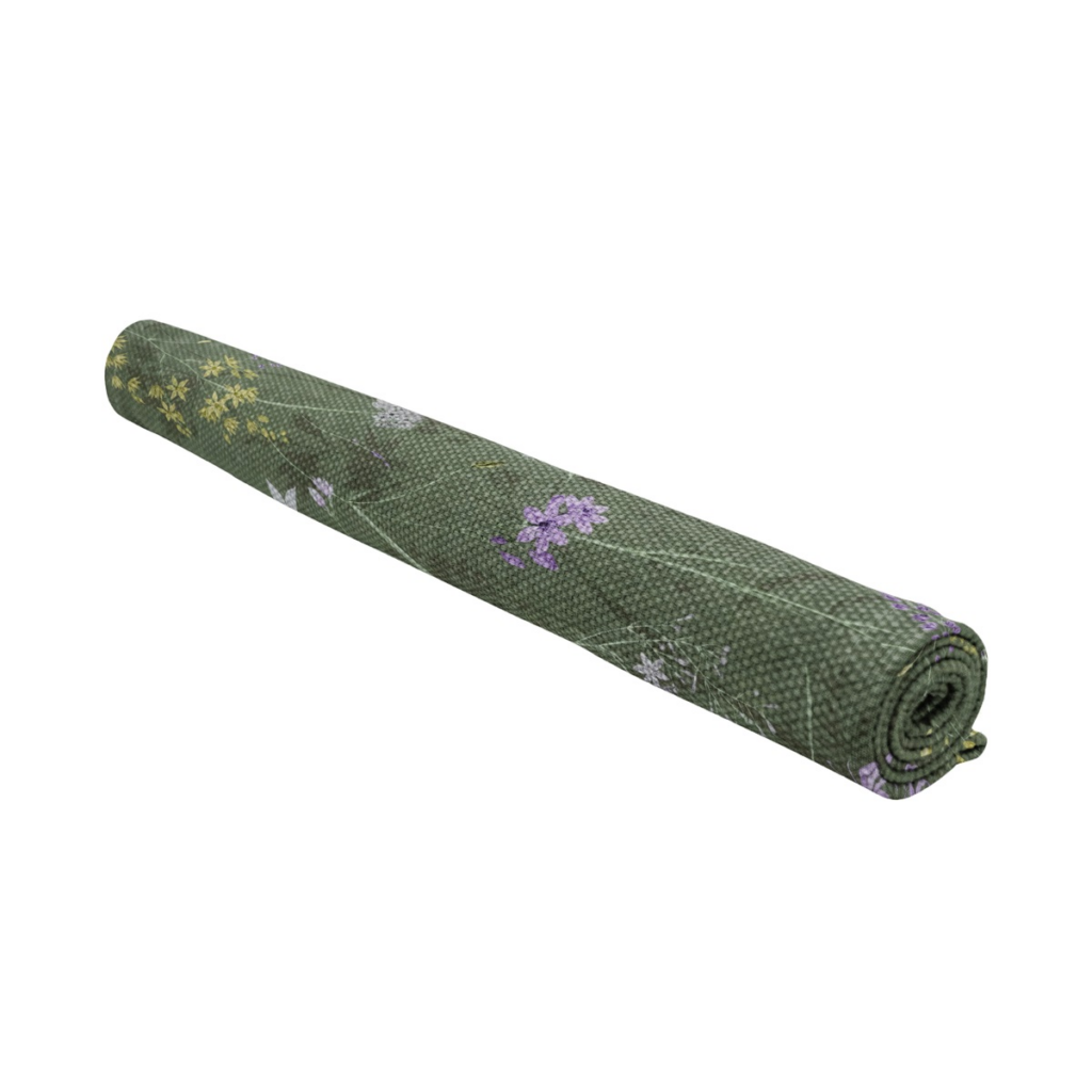 Table runner ca.140x50cm Donna green canvas eco+