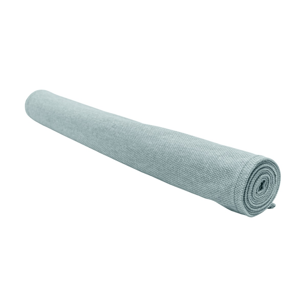 Table runner ca.140x50cm aqua canvas eco+