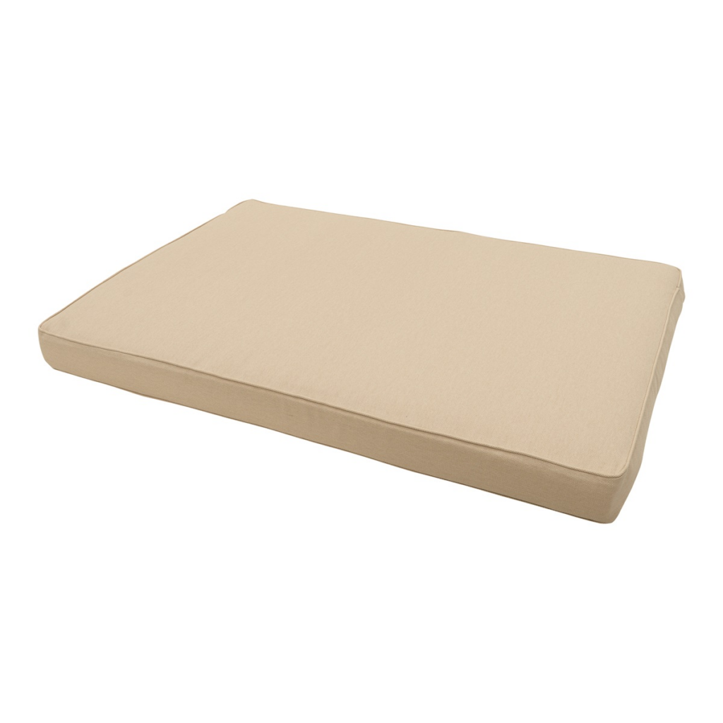 Pallet cushion lounge ca.120x80cm Beige canvas Eco+