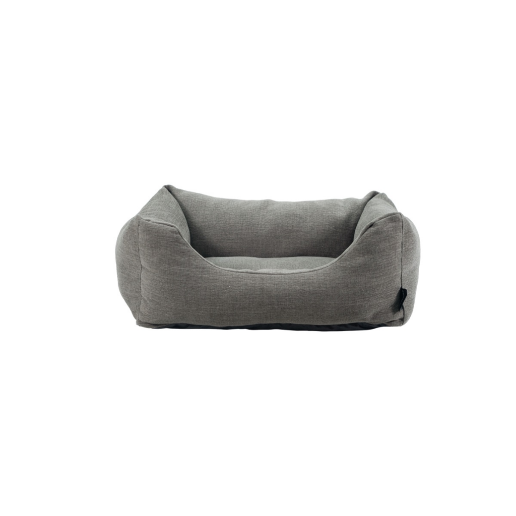 Dog bed washable ca.65x45x20cm Lins grey