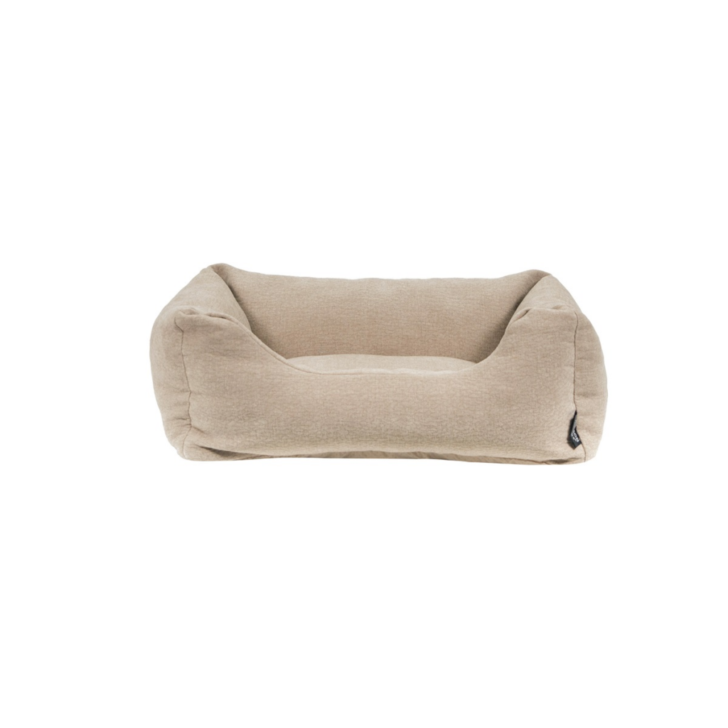 Dog bed washable ca.65x45x20cm Lins taupe