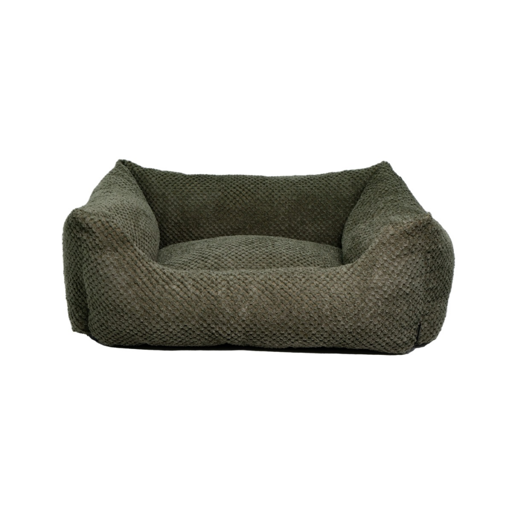 Dog bed washable ca.80x67x22cm Vivaldi moss