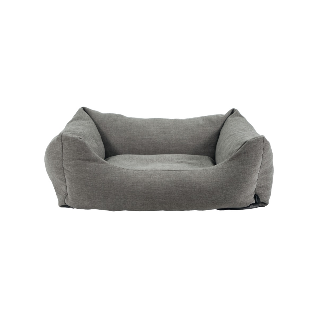 Dog bed washable ca.80x67x22cm Lins grey