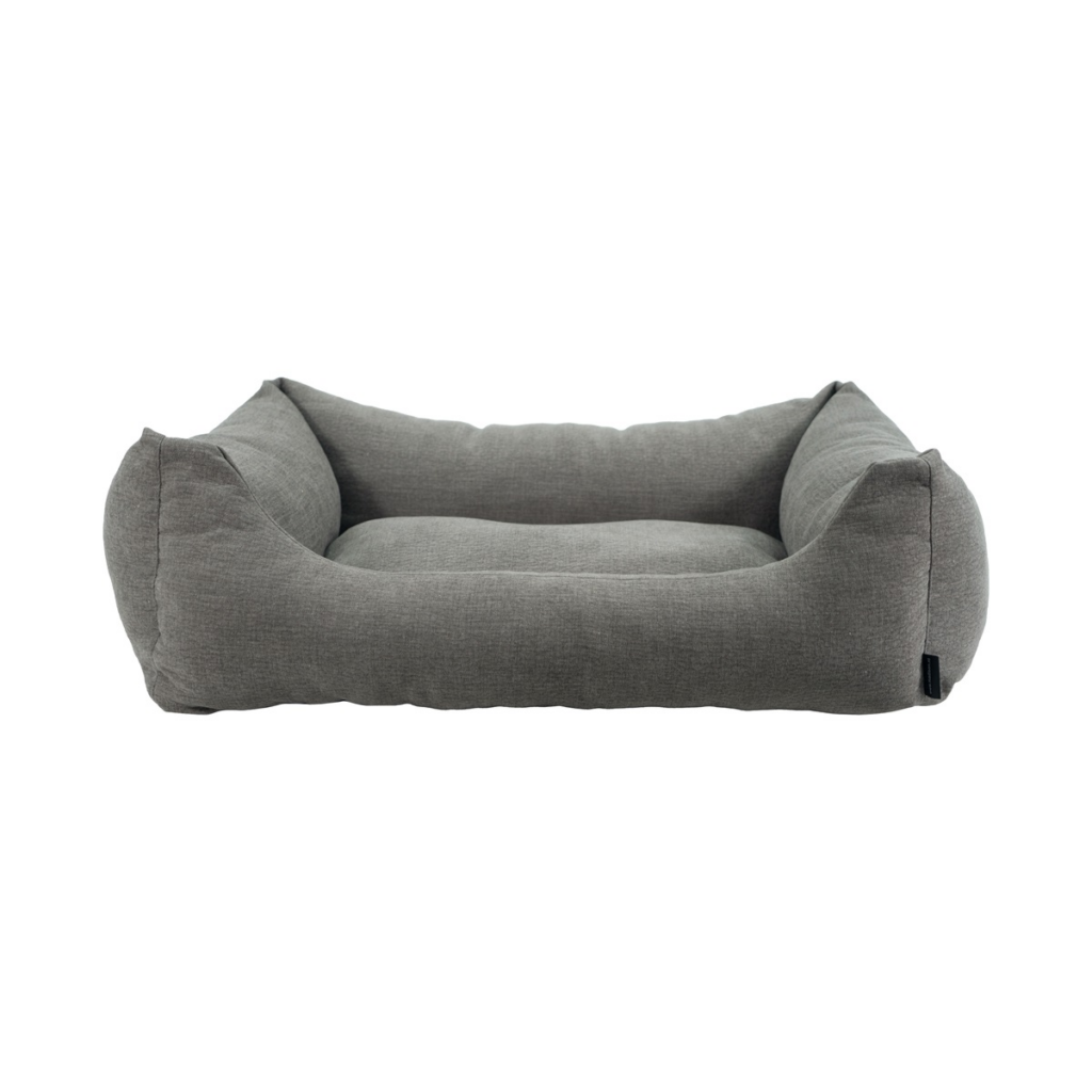 Dog bed washable ca.100x80x25cm Lins grey