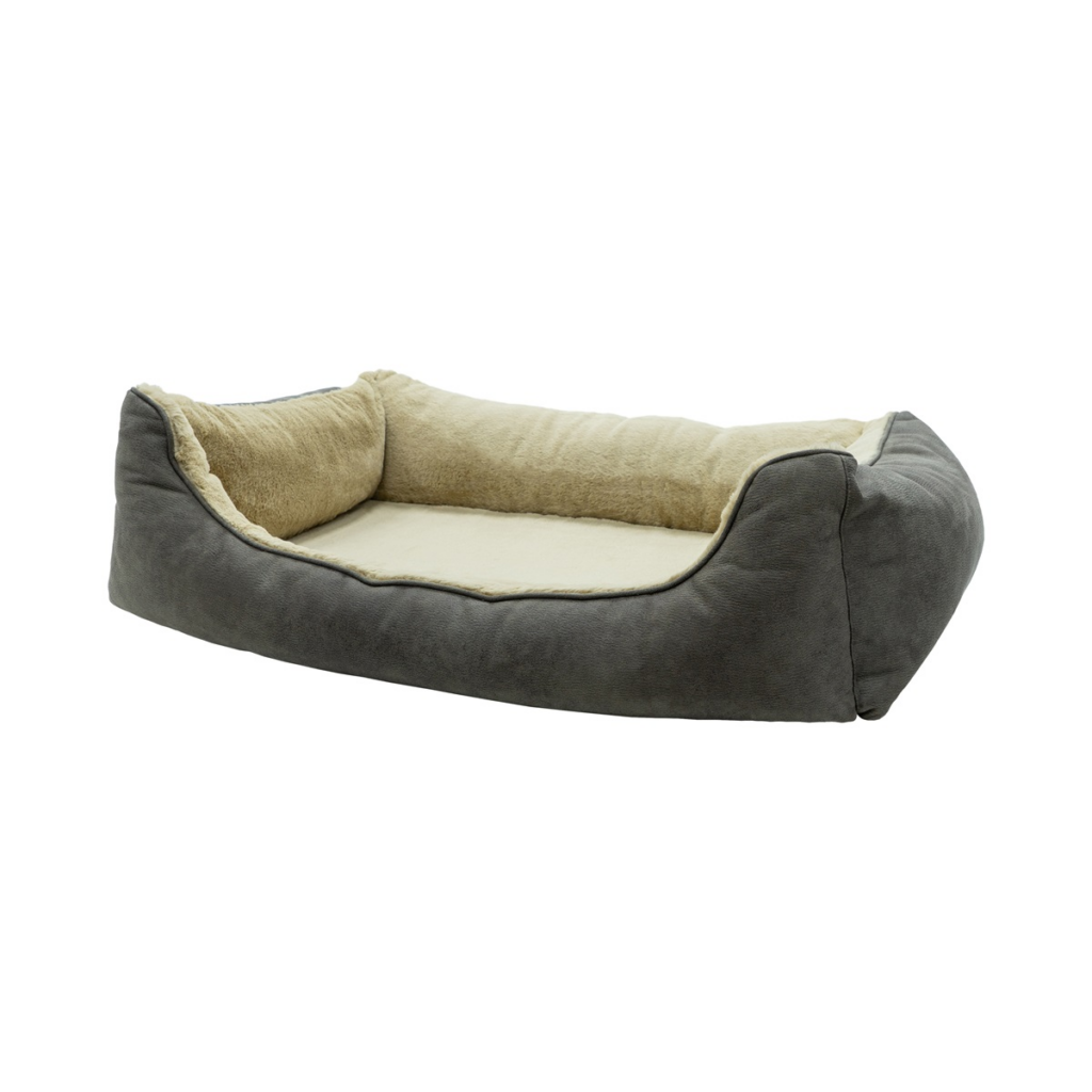 Orthopedic dog bed washable ca.120x80cm Taupe