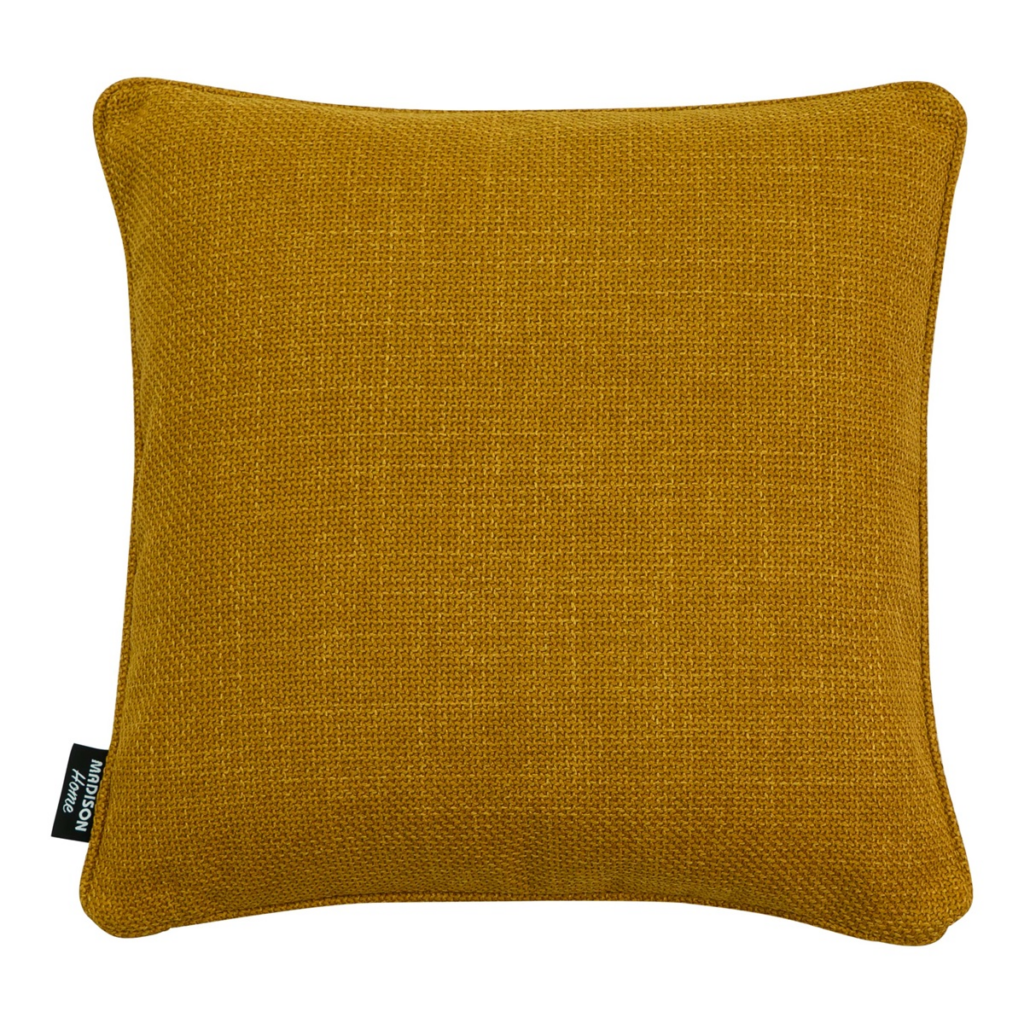 Decorative cushion ca.60x60cm Nola mustard
